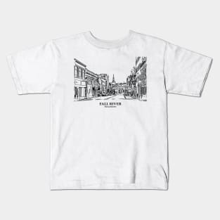 Fall River - Massachusetts Kids T-Shirt